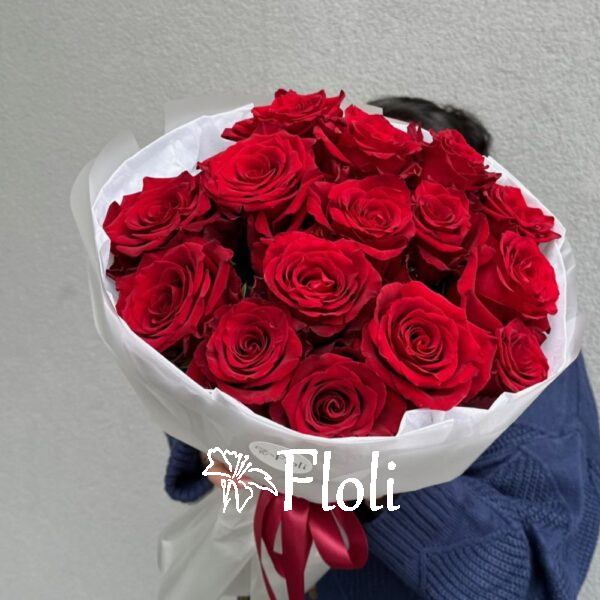 Bukiet czerwonych róż, bukiet róż