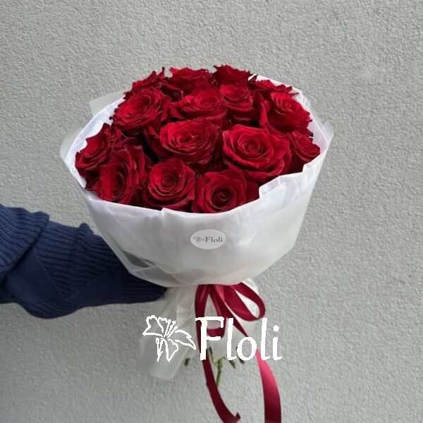 Bukiet czerwonych róż, bukiet róż