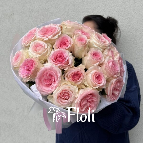 Bukiet róż, Bukiet różowych róż, bukiet na urodziny