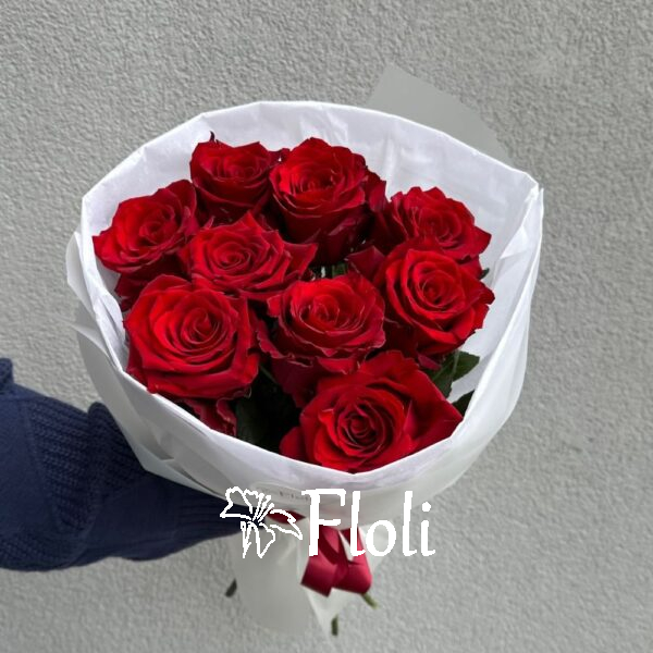 Bukiet czerwonych róż, bukiet róż
