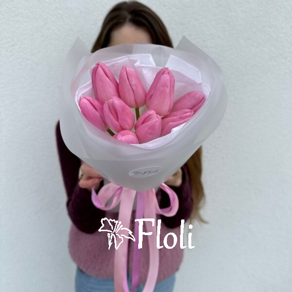 Bukiet tulipanów, bukiet na dzień kobiet, kwiaty na dzień kobiet