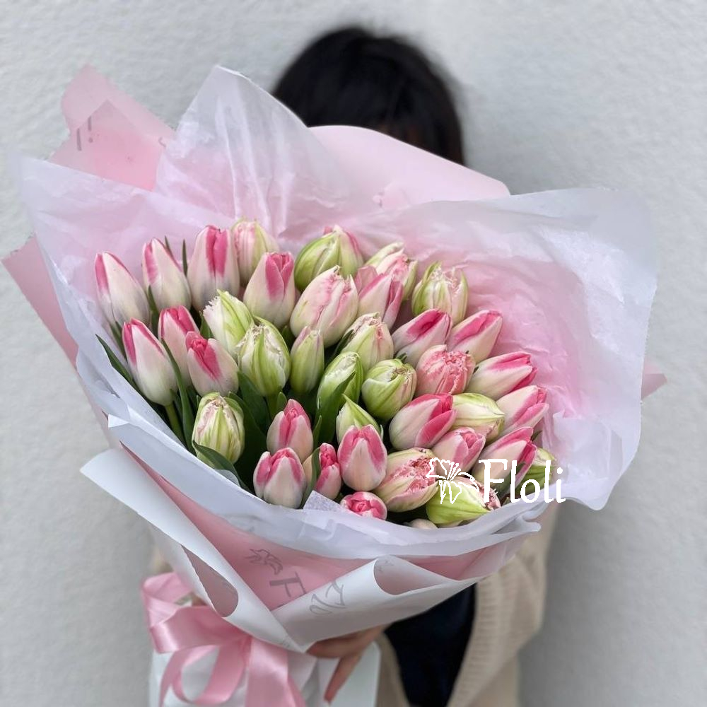 Bukiet tulipanów na dzień kobiet bukiet na walentynki