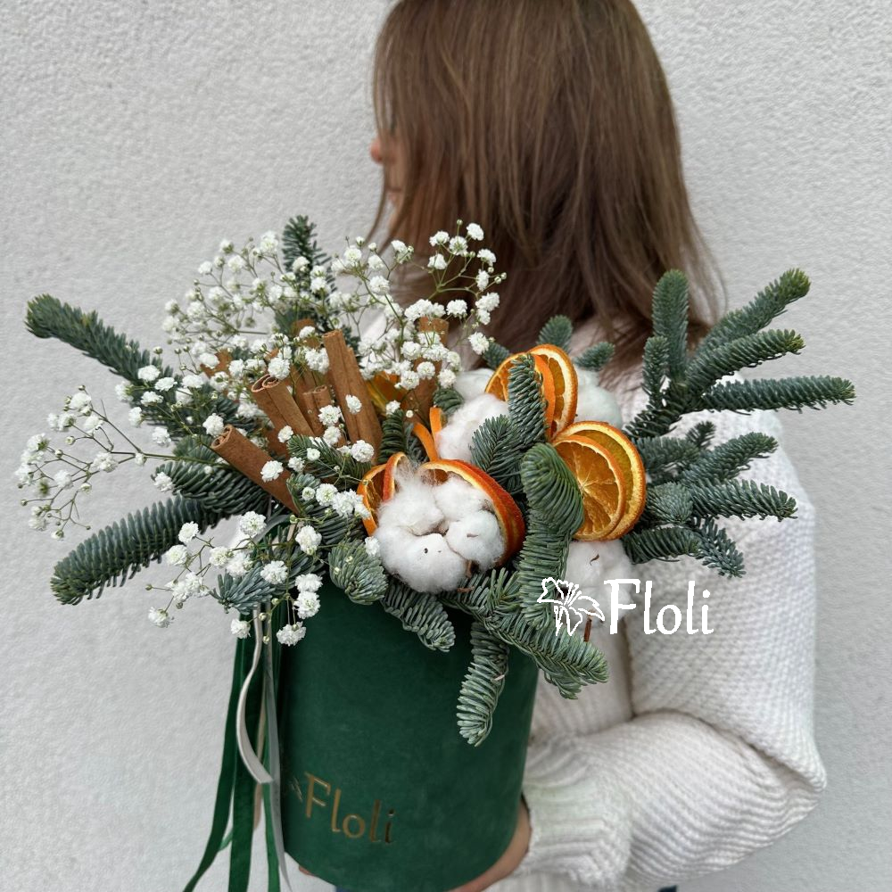 Boże Narodzenie, Święta, Świąteczny flowerbox