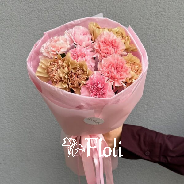 Bukiet goździków, bukiet na urodziny