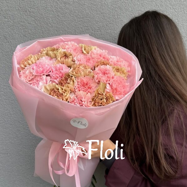 Bukiet goździków, bukiet na urodziny