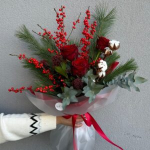 Bukiet świąteczny, bukiet na boże narodzenie