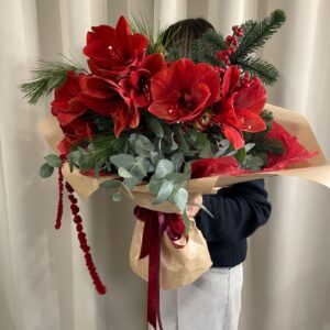 Bukiet zimowy, bukiet świąteczny