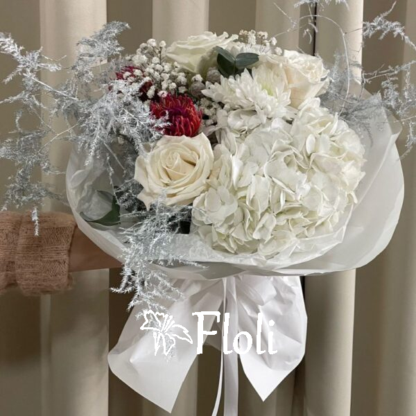 Bukiet zimowy, bukiet na święta