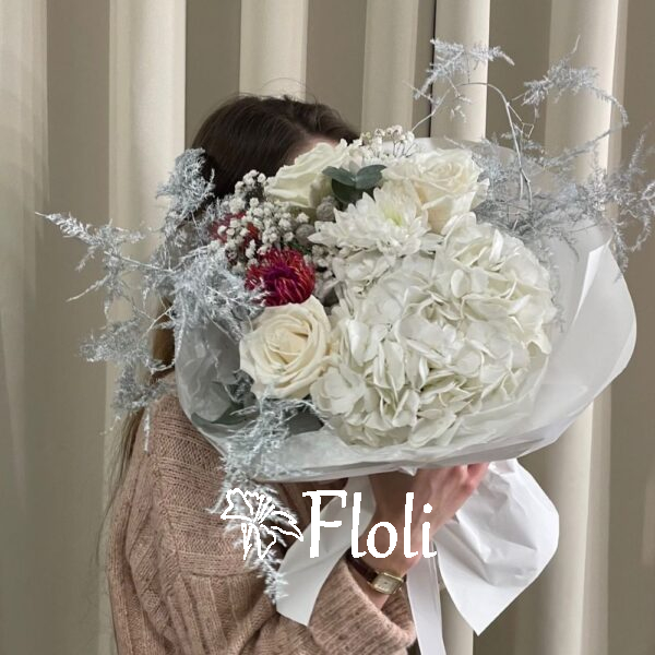 Bukiet zimowy, bukiet na święta