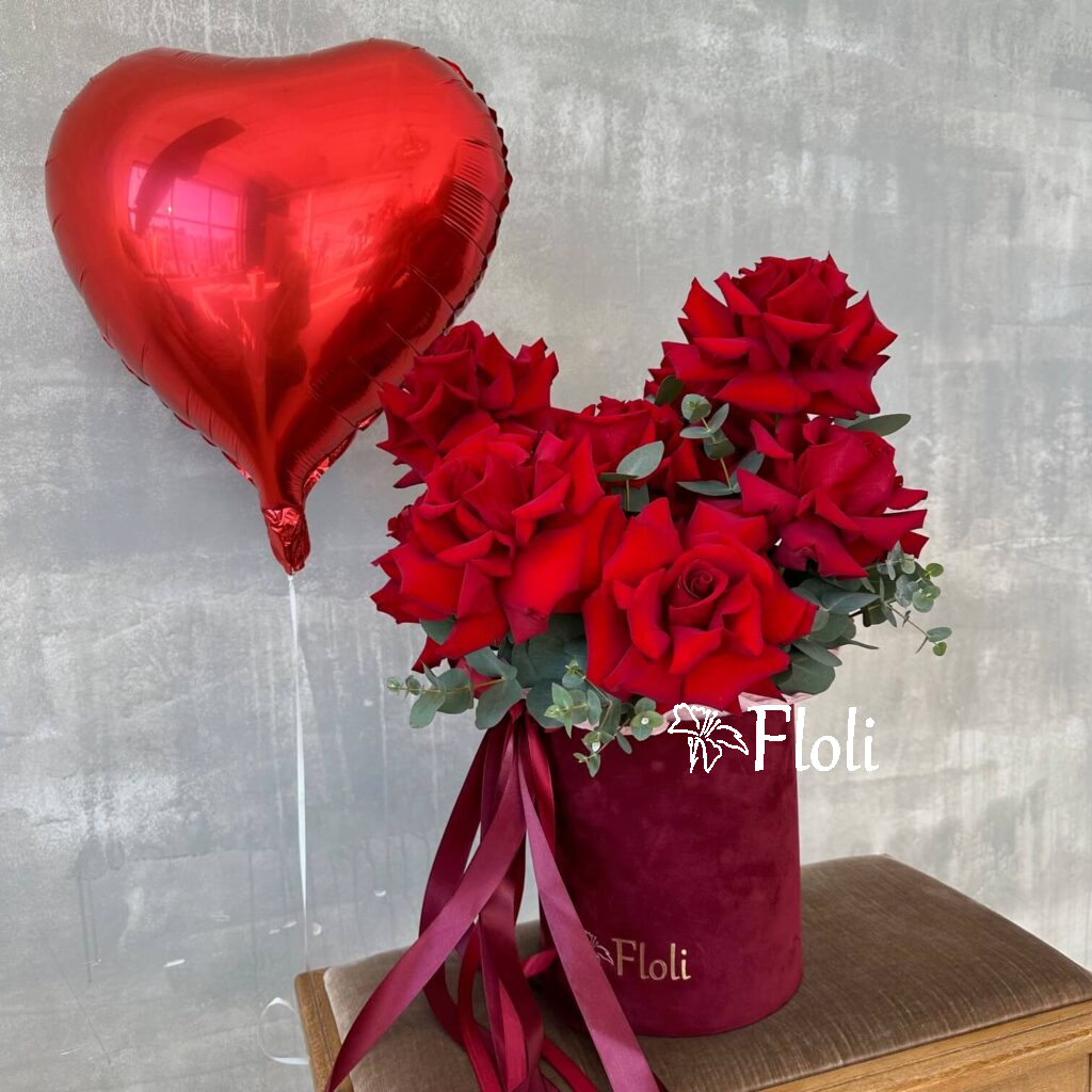 kwiaty na walentynki