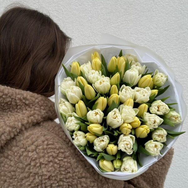 Bukiet tulipanów na dzień kobiet, bukiet na 8 marca